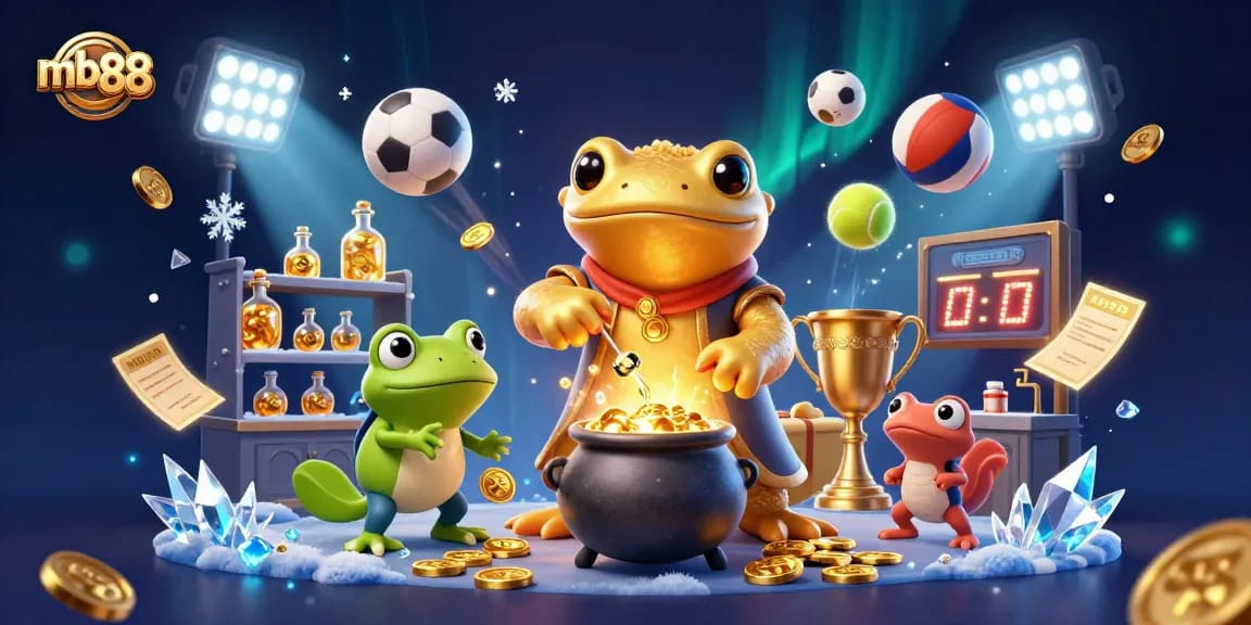 Experience thrilling gameplay with mb88 through enchanting elements of gold coins and sports excitement.